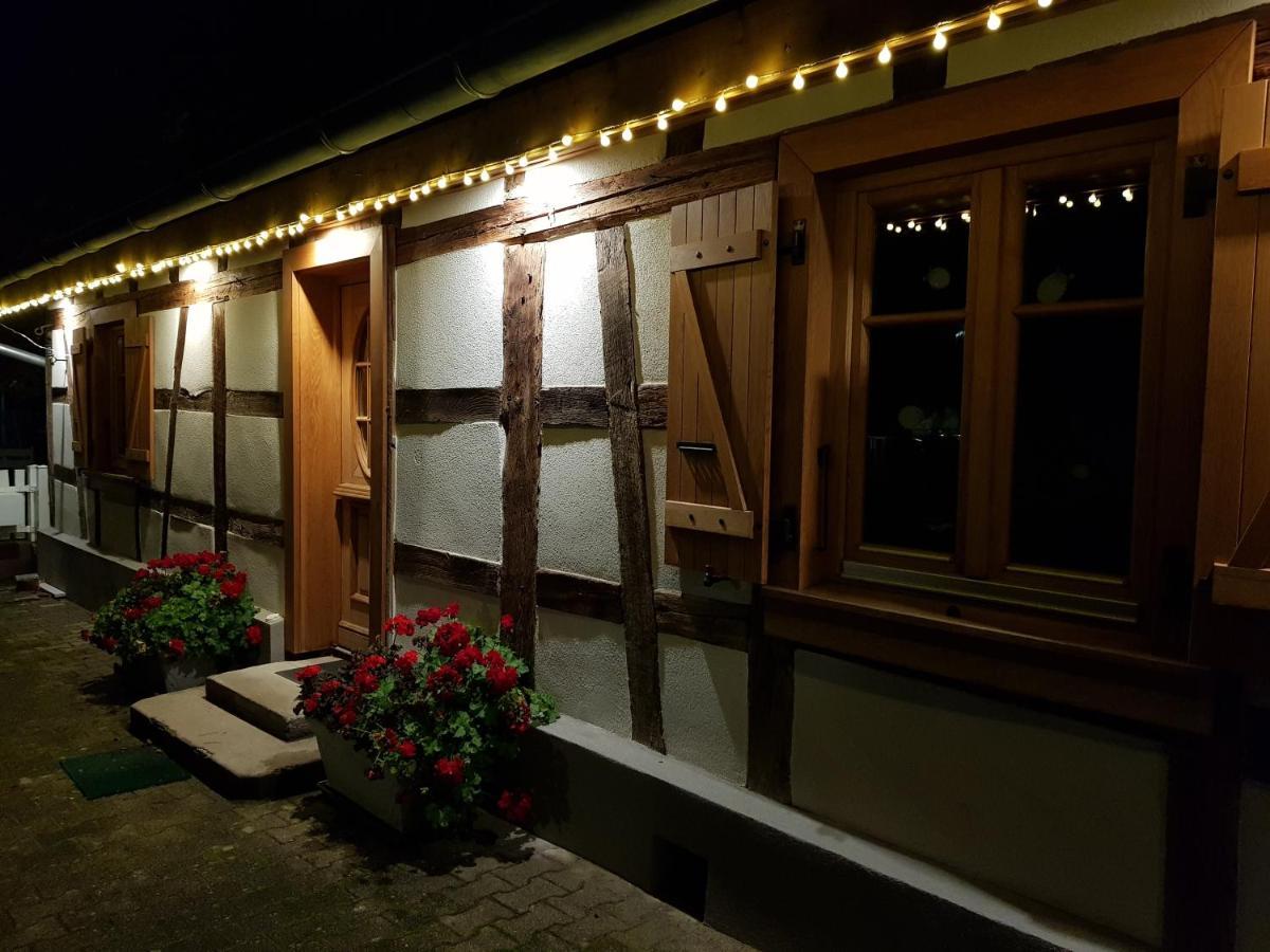 Une Maison A Colombages - Cosy, Lumineuse Et Sauna Kesseldorf Ngoại thất bức ảnh