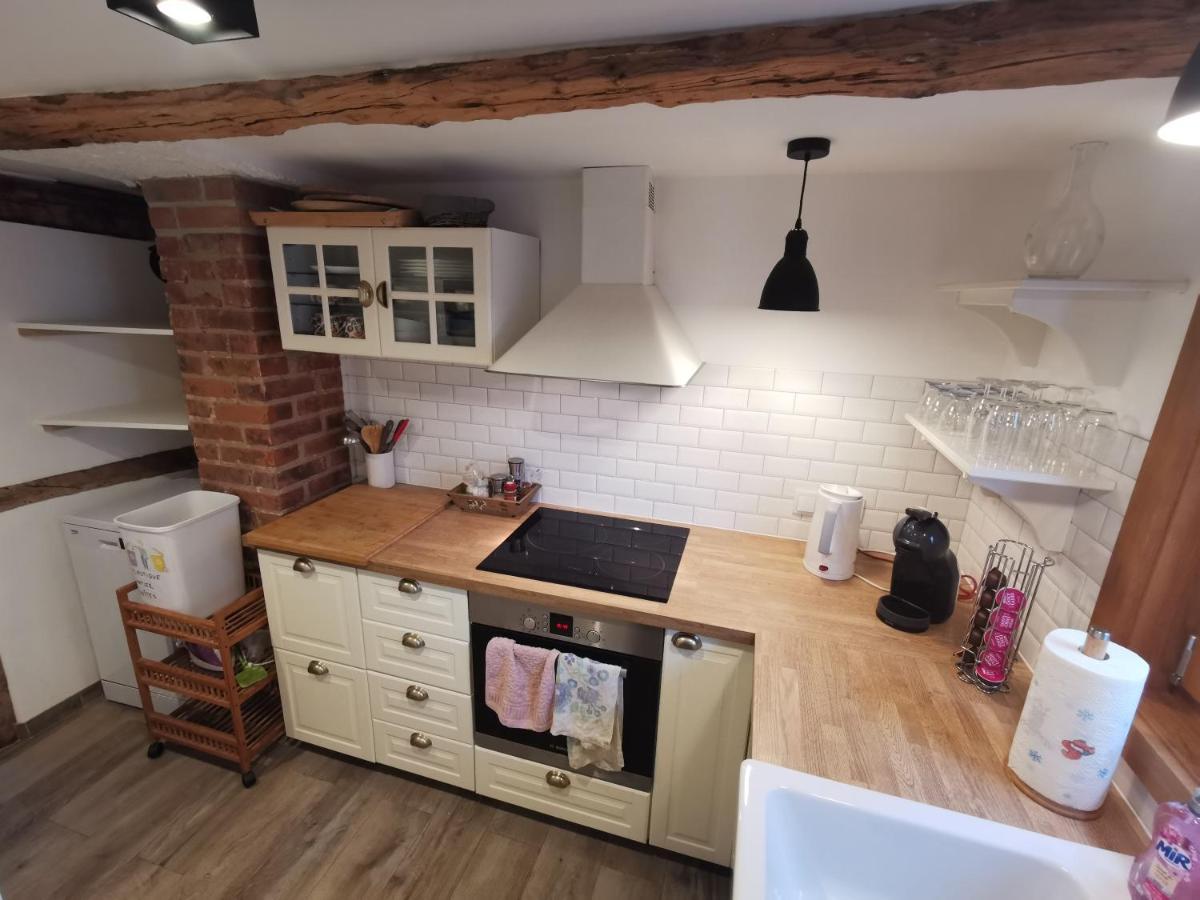 Une Maison A Colombages - Cosy, Lumineuse Et Sauna Kesseldorf Ngoại thất bức ảnh