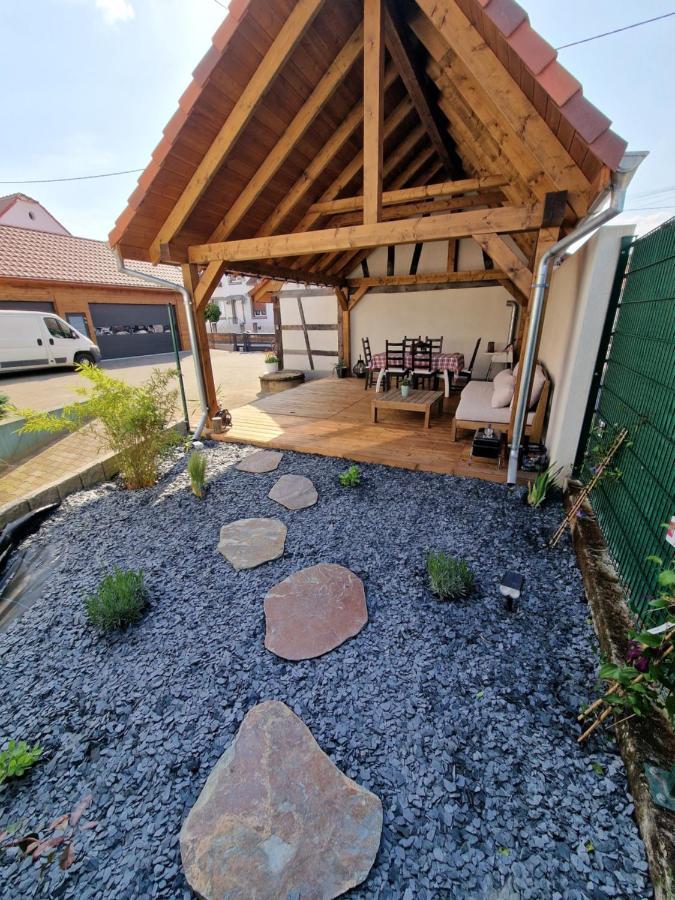 Une Maison A Colombages - Cosy, Lumineuse Et Sauna Kesseldorf Ngoại thất bức ảnh