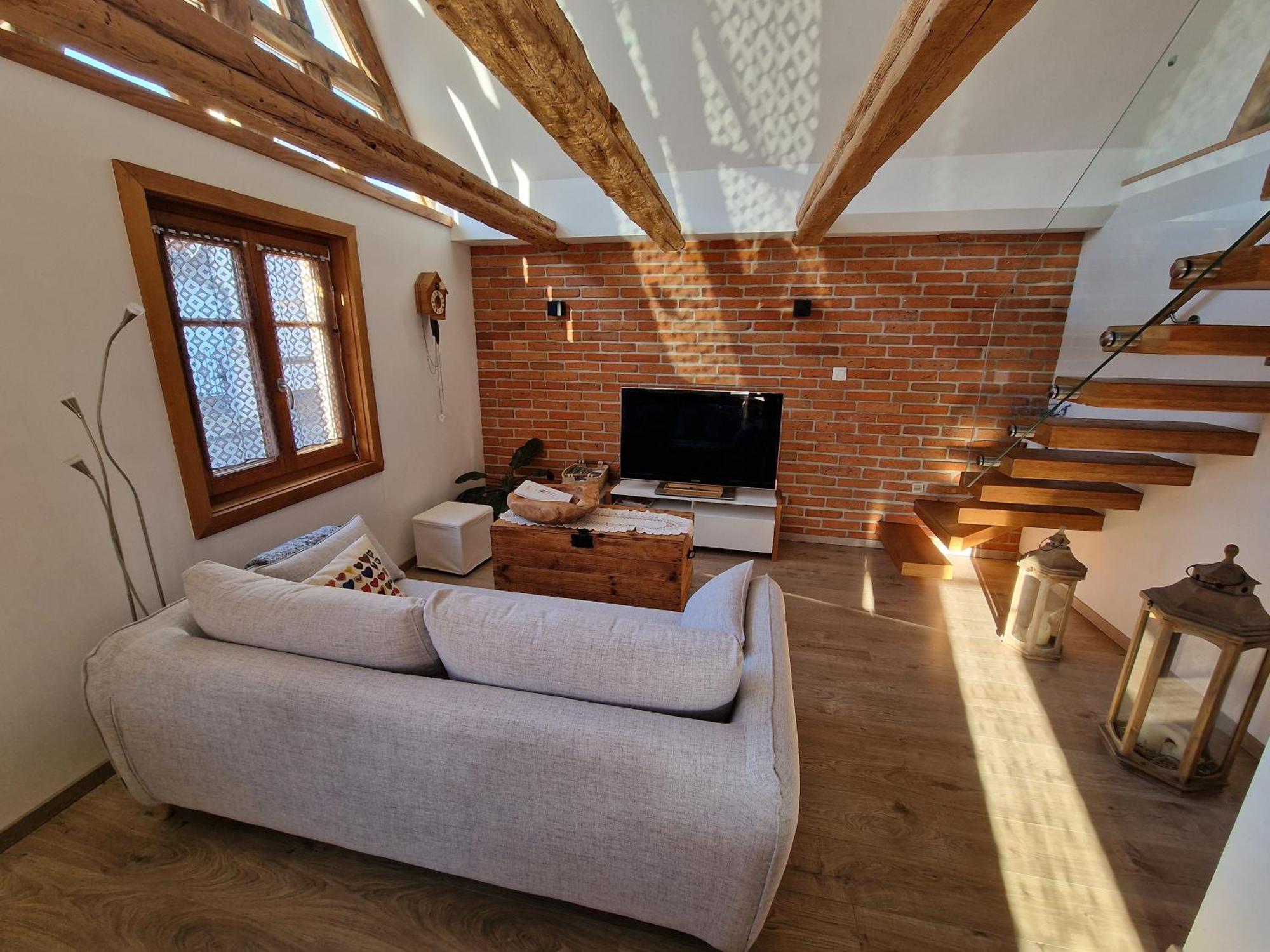 Une Maison A Colombages - Cosy, Lumineuse Et Sauna Kesseldorf Ngoại thất bức ảnh