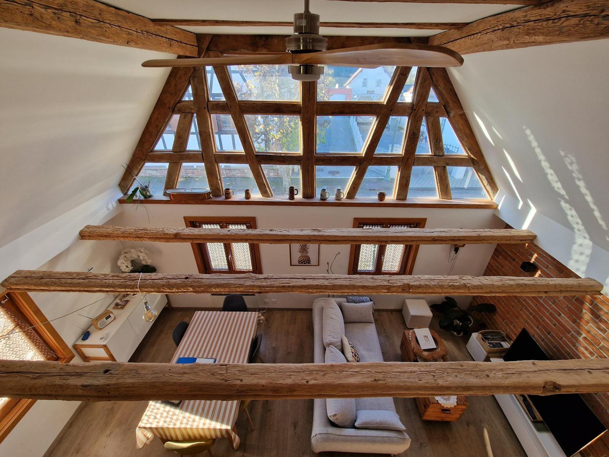 Une Maison A Colombages - Cosy, Lumineuse Et Sauna Kesseldorf Ngoại thất bức ảnh